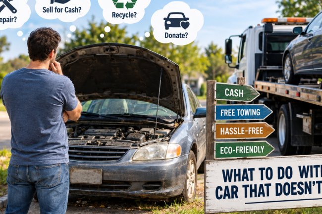 What to Do With a Non-Running Car: Easy Ways to Get Rid of It and Get Cash