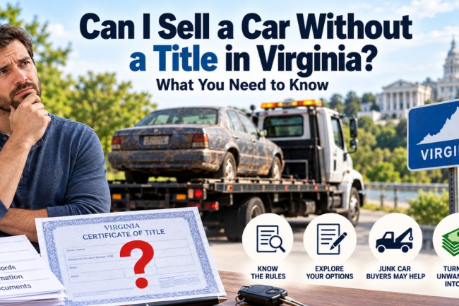 Can I Sell a Car Without a Title in Virginia? What You Need to Know