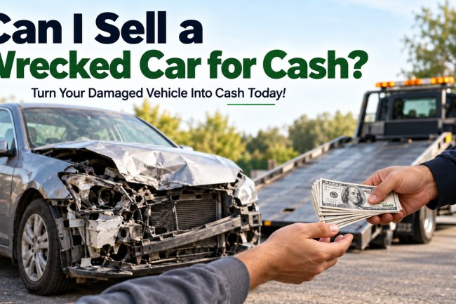 Can I Sell a Wrecked Car for Cash?