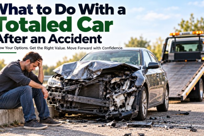 What to Do With a Totaled Car After an Accident
