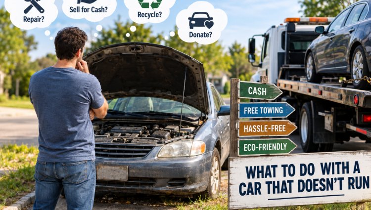 What to Do With a Non-Running Car: Easy Ways to Get Rid of It and Get Cash