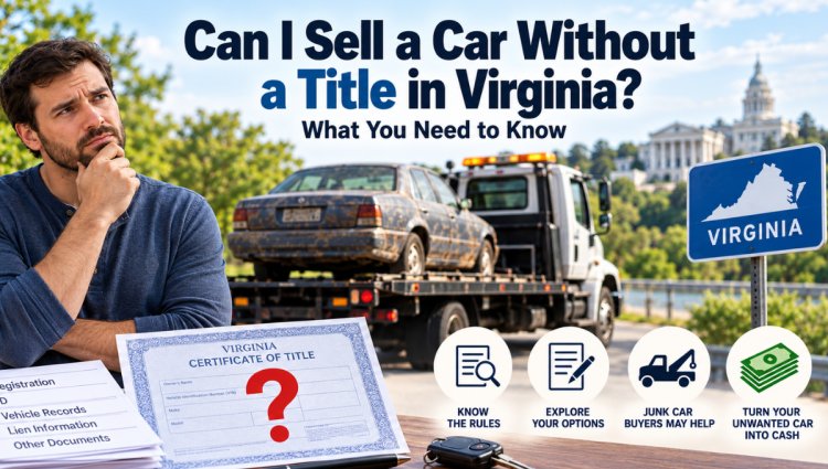 Can I Sell a Car Without a Title in Virginia? What You Need to Know