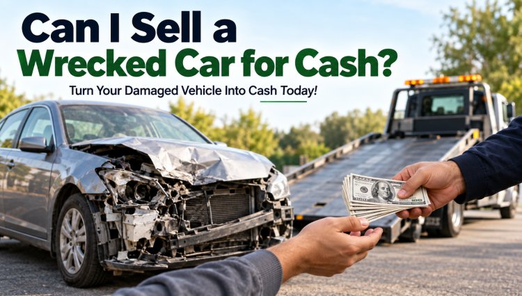 Can I Sell a Wrecked Car for Cash?