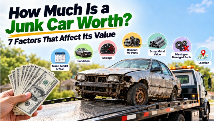 How Much Is a Junk Car Worth? 7 Factors That Affect Its Value