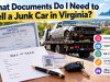 What Documents Do I Need to Sell a Junk Car in Virginia?