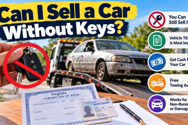 Can I Sell a Car Without Keys? What Virginia Car Owners Need to Know
