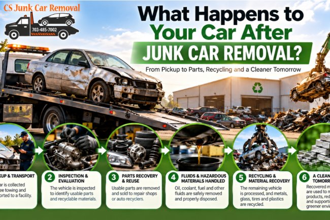 What Happens to Your Car After Junk Car Removal?