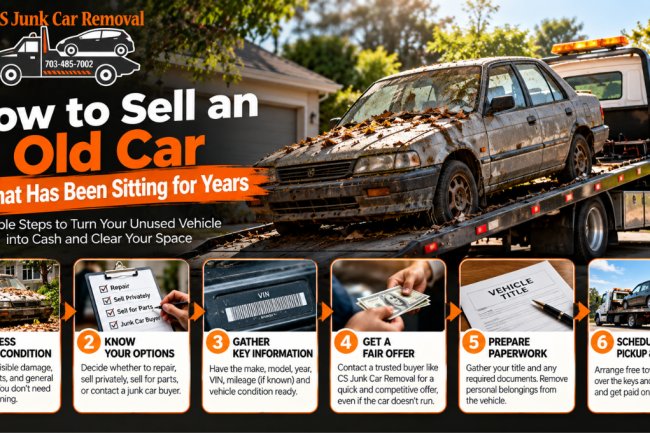 How to Sell an Old Car That Has Been Sitting for Years