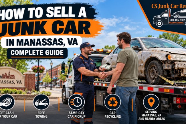 How to Sell a Junk Car in Manassas, VA: Complete Guide