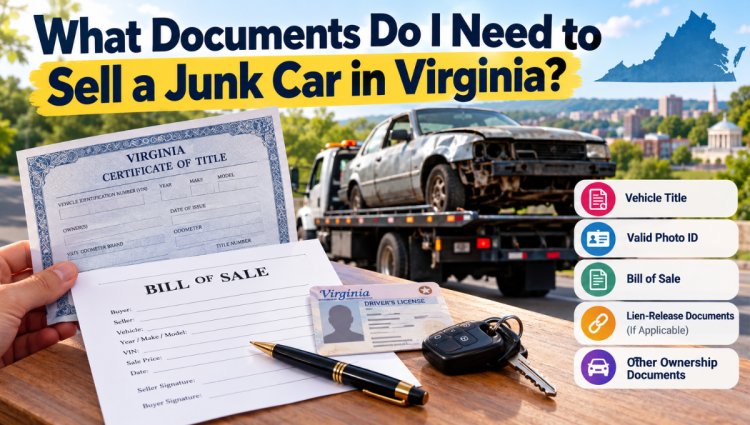 What Documents Do I Need to Sell a Junk Car in Virginia?