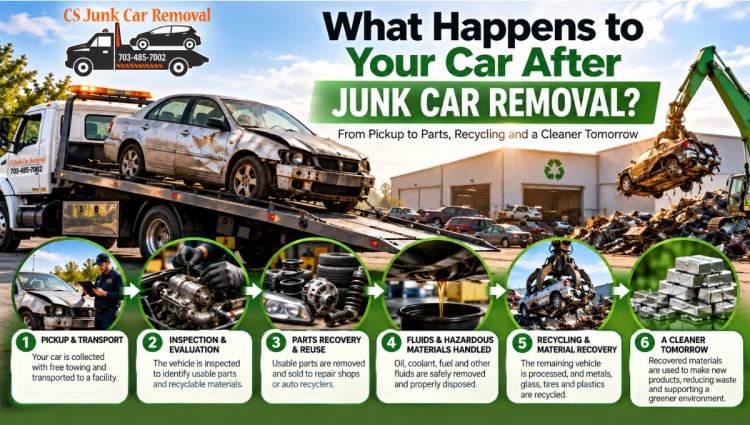 What Happens to Your Car After Junk Car Removal?